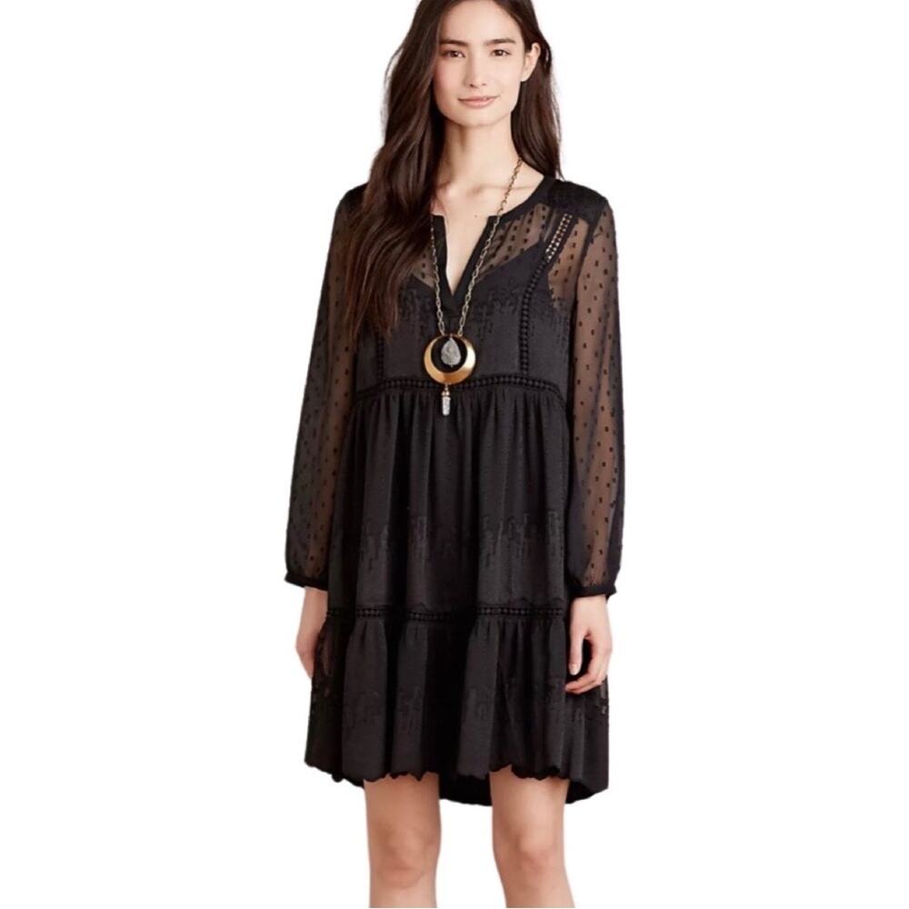 ANTHROPOLOGIE Costa Maya Swing Dress by 
Vanessa Virginia size 4